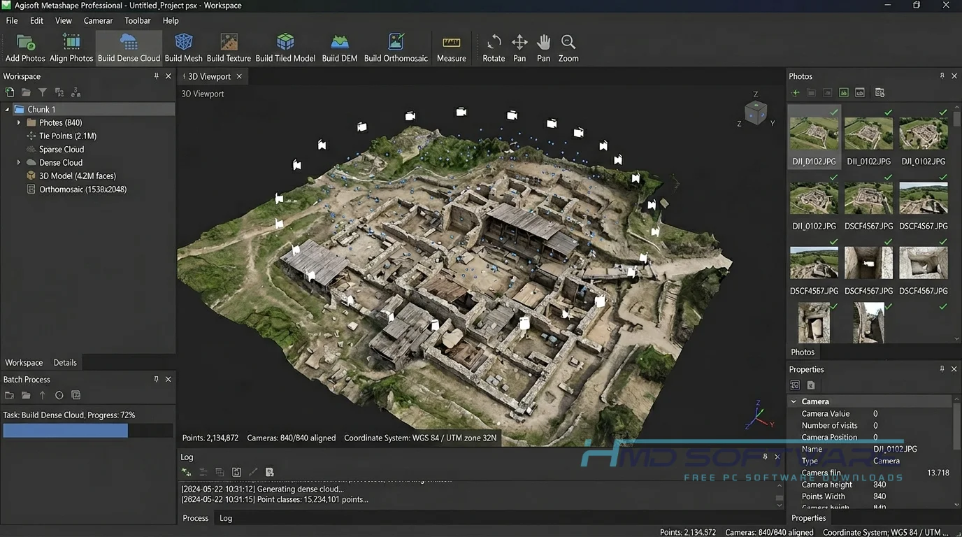 Agisoft Metashape Professional 2.3.1 Main Featured by HMD Software