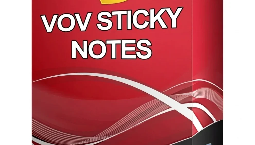 VovSoft Sticky Notes 10.7 By HMD Software